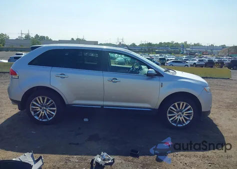 2012 Lincoln Mkx из США, поврежденный, VIN 2LMDJ8JK4CBL19644